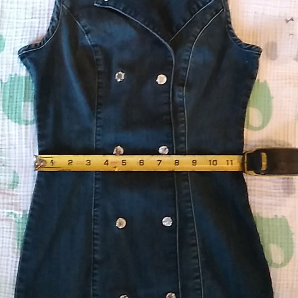 🌟HP🌟GUESS JEAN MINI DRESS - Picture 9 of 12